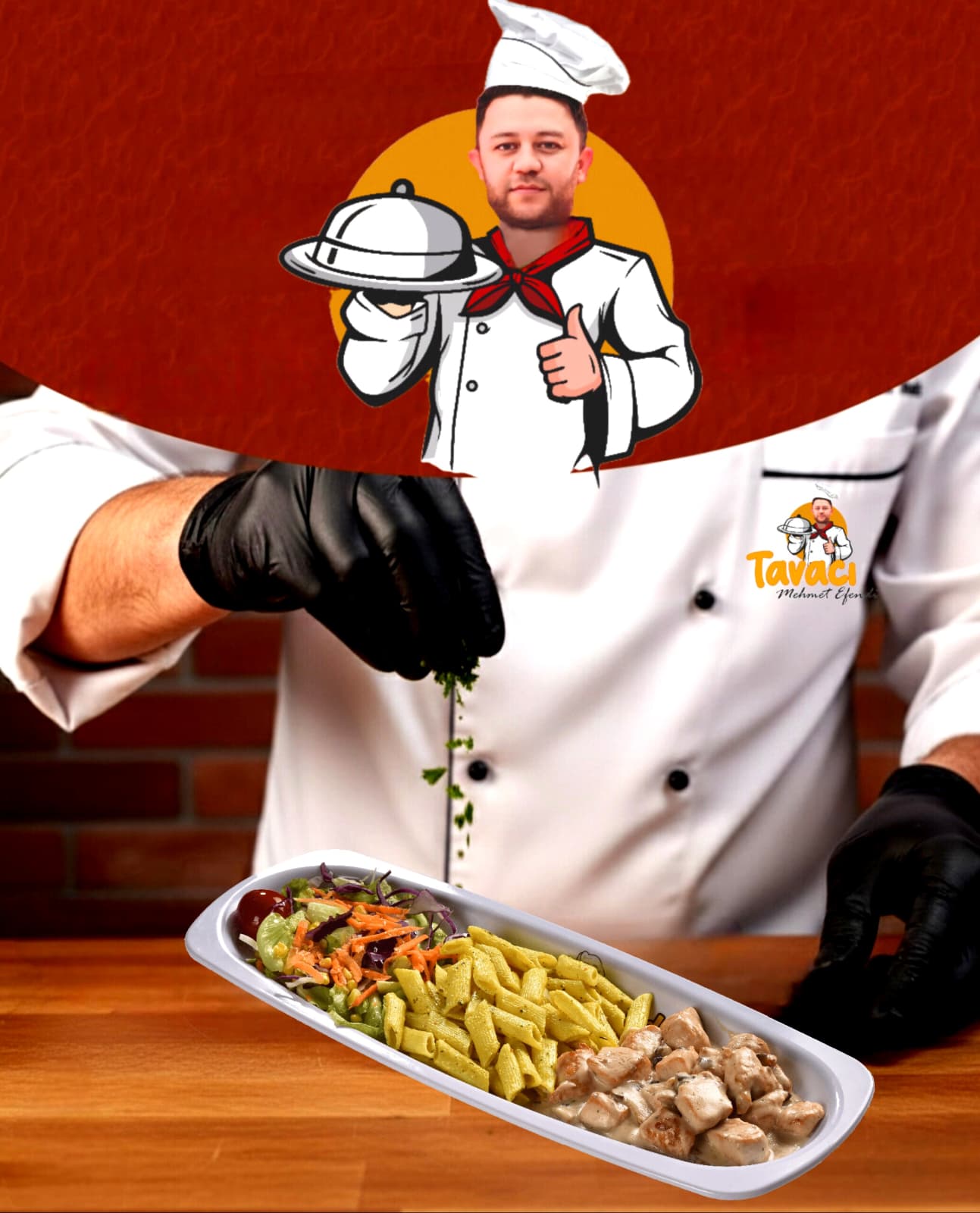 Demi Glace Soslu Tavuk