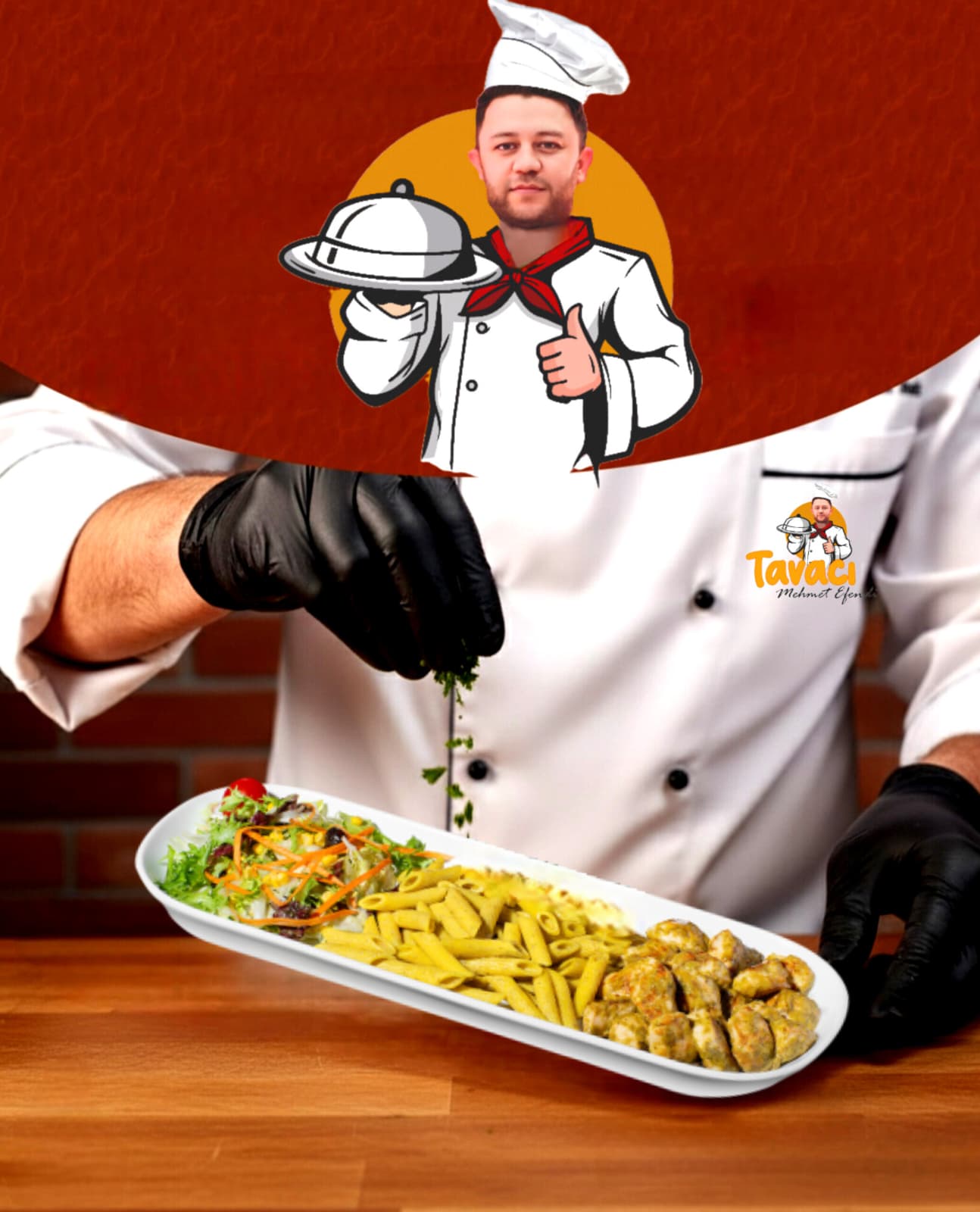 Kaşarlı Pesto Soslu Tavuk